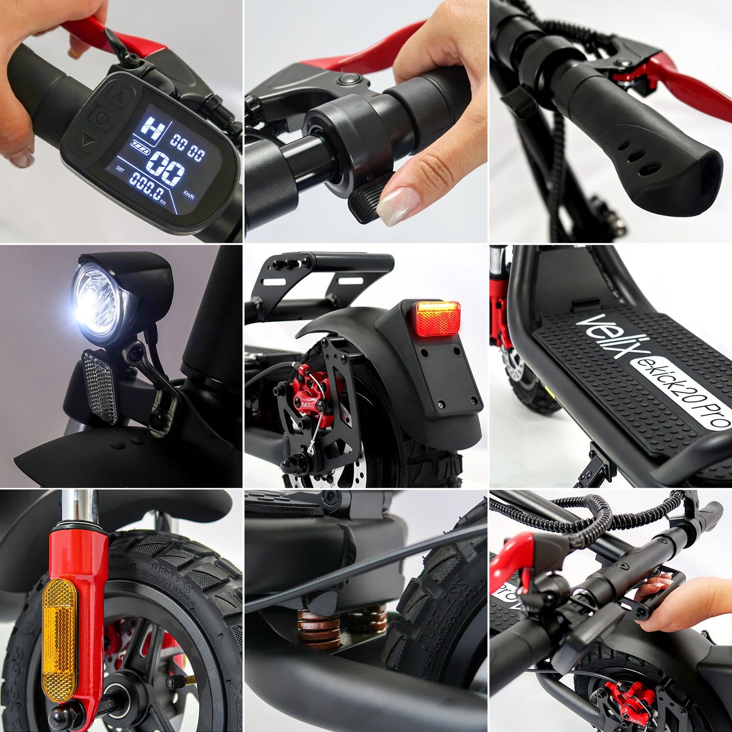 Rolektro Velix E-Kick 20 Pro E-Scooter 20 km/h Modell 2025