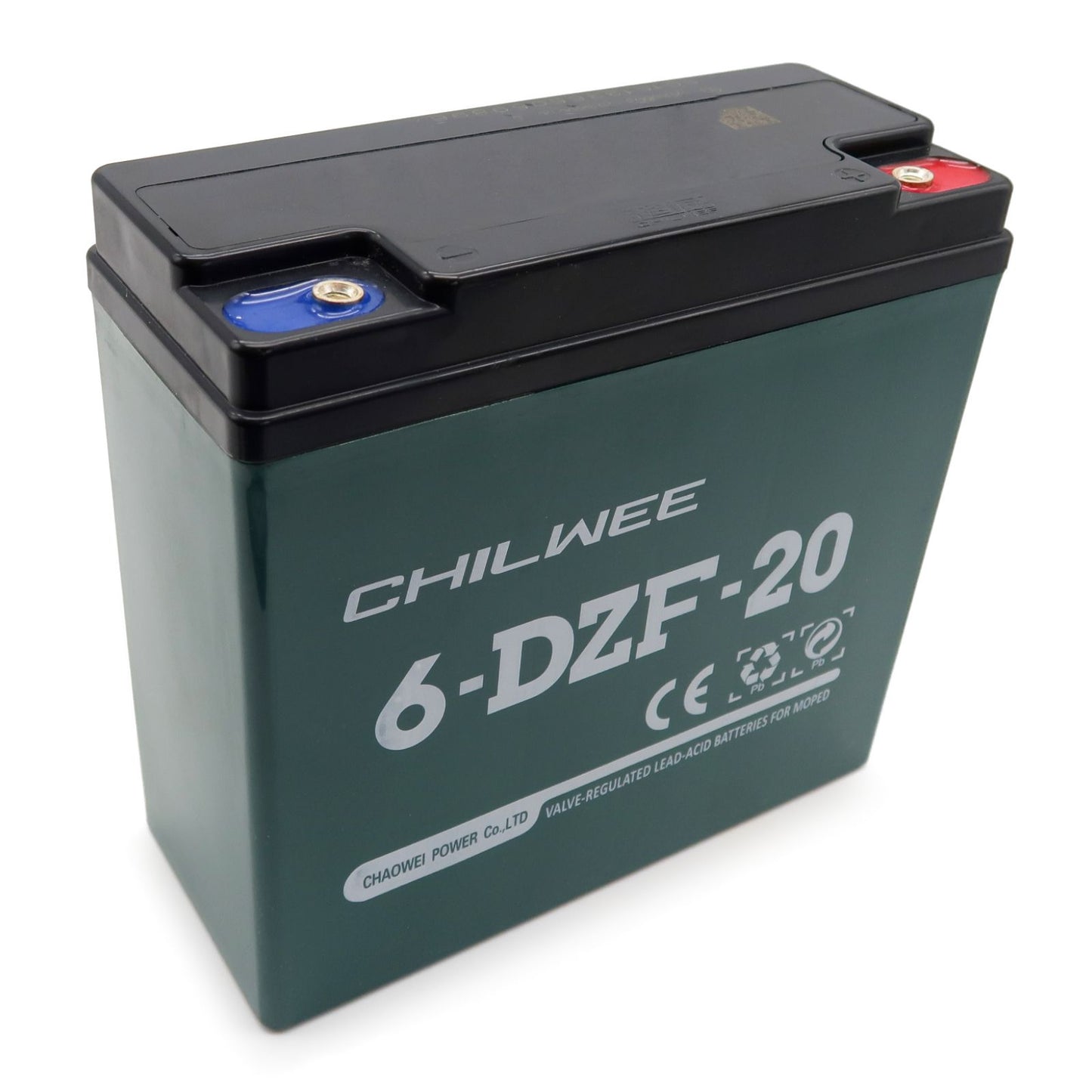 5x Rolektro Blei-Gel Akkus für Rolektro Quad V.2 und Rolektro Trike V.2 Modelle