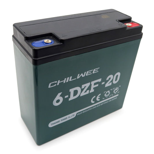 5x Rolektro Blei-Gel Akkus für Rolektro Quad V.2 und Rolektro Trike V.2 Modelle