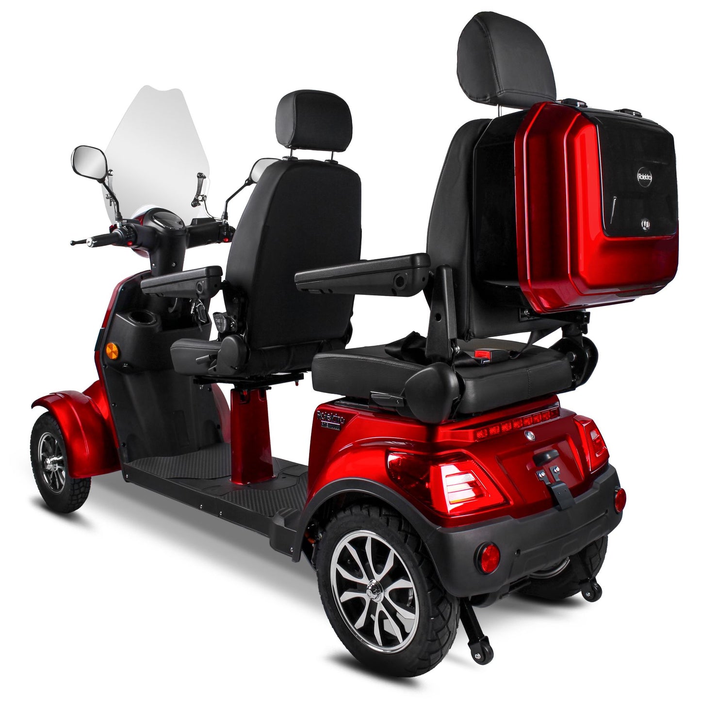 Rolektro Quad 25 V.3 Dou Premium Rot Lithium 25 km/h Modell 2026 incl. Servicepaket + Probefahrt