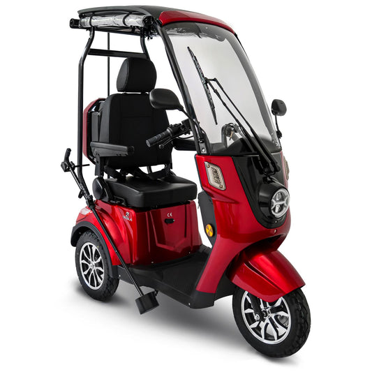 Rolektro Deisla DS3-25 mit Dach und Wetterschutz Lithium-Akku 25 km/h incl. Abdeckhülle