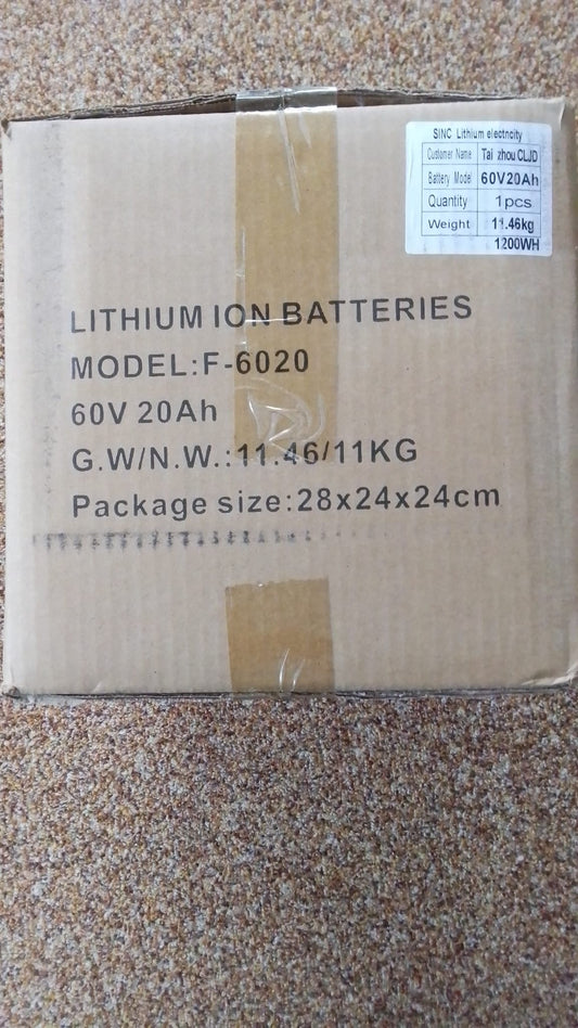 Econelo Lithium Akku 60V / 20Ah  für Econelo J1000