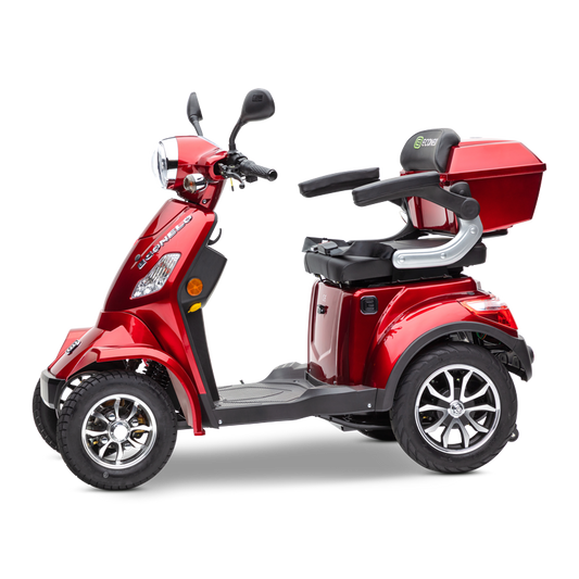 ECONELO J4000 - Rot - Lithium Akku 25 km/h Modell 2025
