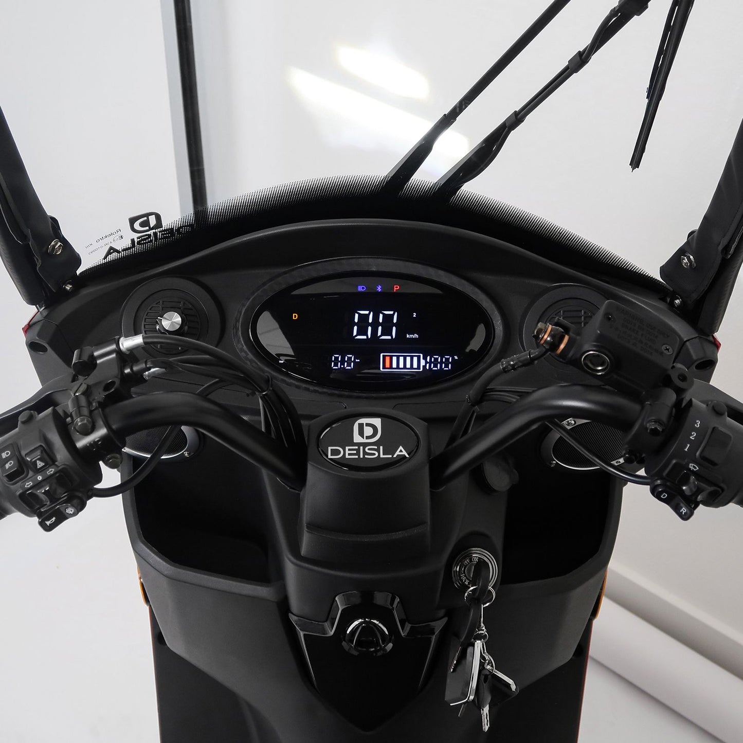 Rolektro Deisla DS4-25 Rot Lithium 25 km/h Modell 2026 mit Dach und Wetterschutz incl. Servicepaket + Probefahrt